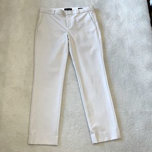 Banana Republic Women's Ryan Mid Rise Slim-fit  Straight Leg, Off-White …